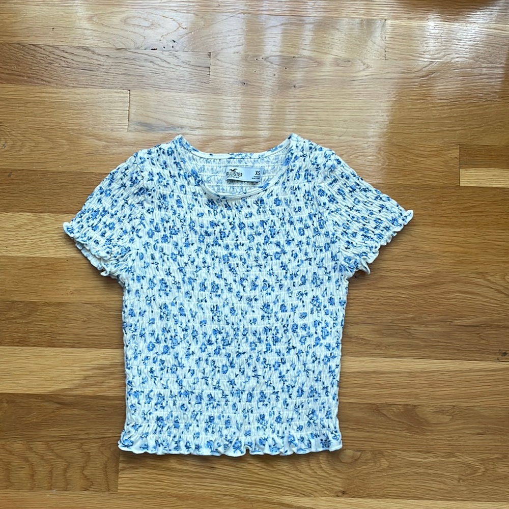 Hollister tight baby tee.